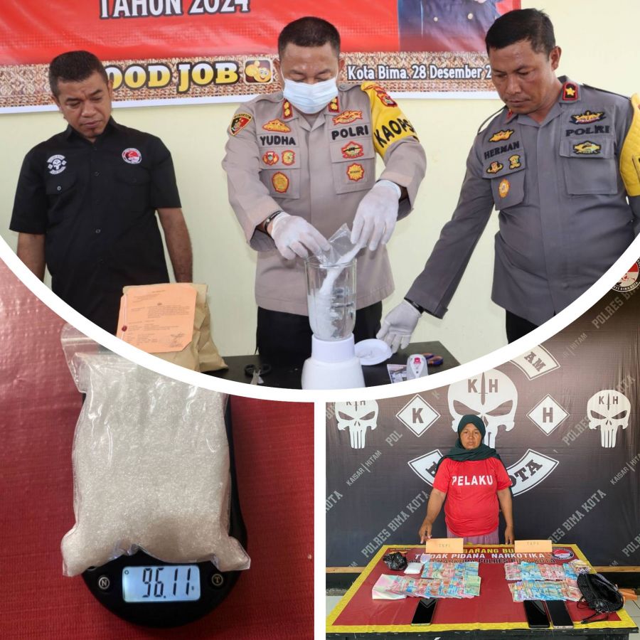 Special Report: Prestasi Cemerlang Satresnarkoba Polres Bima Kota Periode 2024