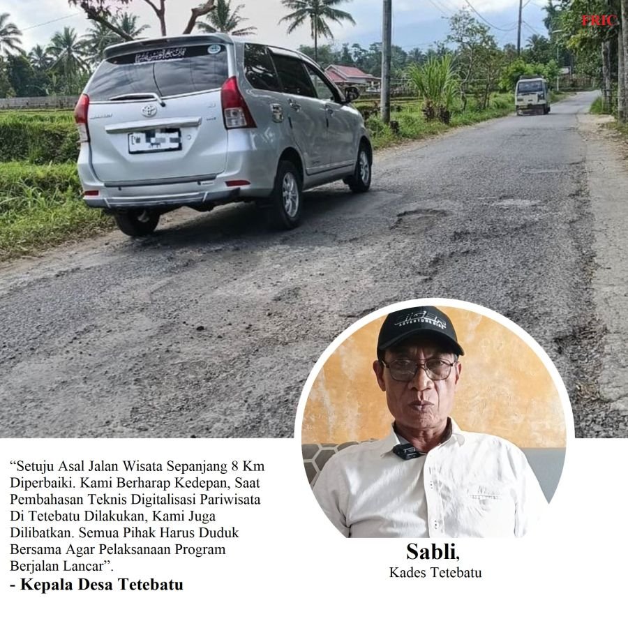 Tetebatu Siap Jadi Pilot Project Digitalisasi Pajak Dispar Lotim, Kades Minta Perbaikan Jalan Wisata