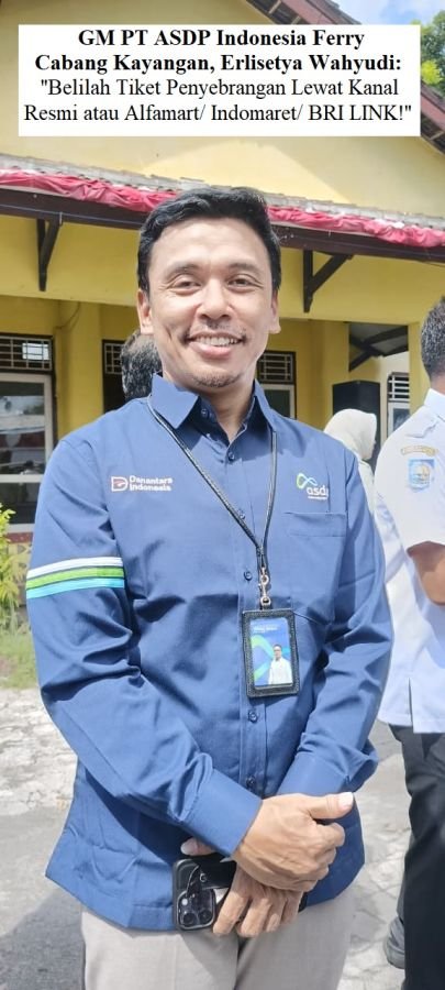 Tiket Kapal Penyebrangan Mahal Saat Mudik? GM Erlisetya W Himbau Masyarakat, Jangan Beli di Calo!