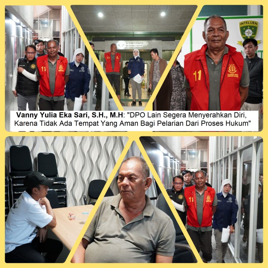 Tim Tabur Kejati Sumsel Amankan Terpidana DPO Jhoni Engglani di SPBU Palembang