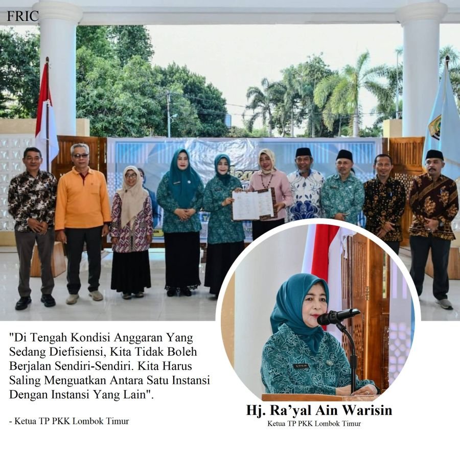 TP PKK Lombok Timur Perkuat Sinergi Lintas Sektor untuk Sukseskan Program Daerah
