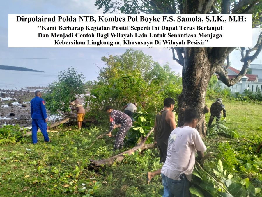 TPU & Ruas Pantai Calabai Dompu Kini Bersih Berkat Aksi Tim Gabungan, Warga Sigi Apresiasi