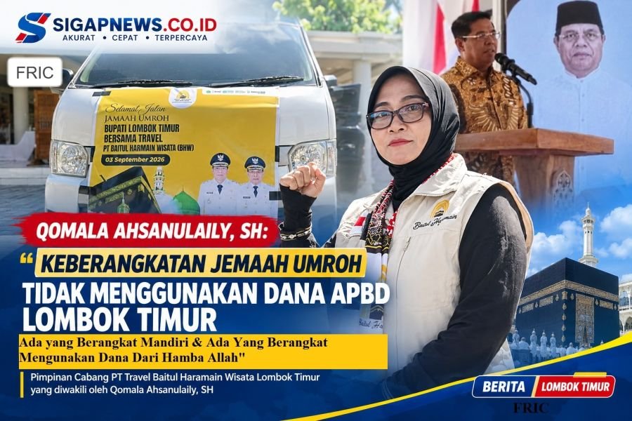 Travel Baitul Haramain Klarifikasi Soal Umrah Kabag Lalu Azmi: Bukan Dana APBD, Dibiayai Mandiri