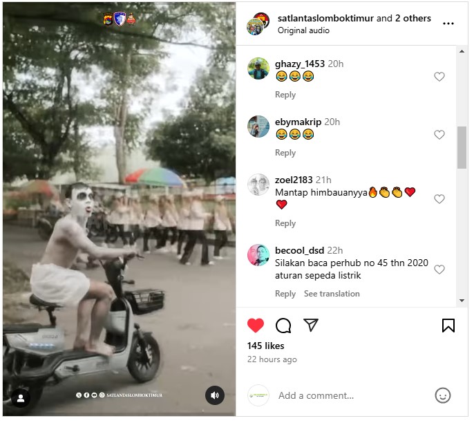 Tuyul dan Pak Yul: Humor Cerdas Satlantas Polres Lotim, Viral dengan Pesan Keselamatan Lalu Lintas