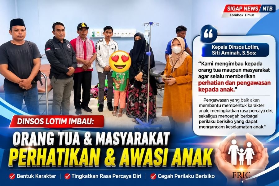 Viral! Bocah 6 Tahun Diduga Jadi Korban Pencabulan, PPA & Dinsos Lotim Gerak Cepat Dampingi Korban