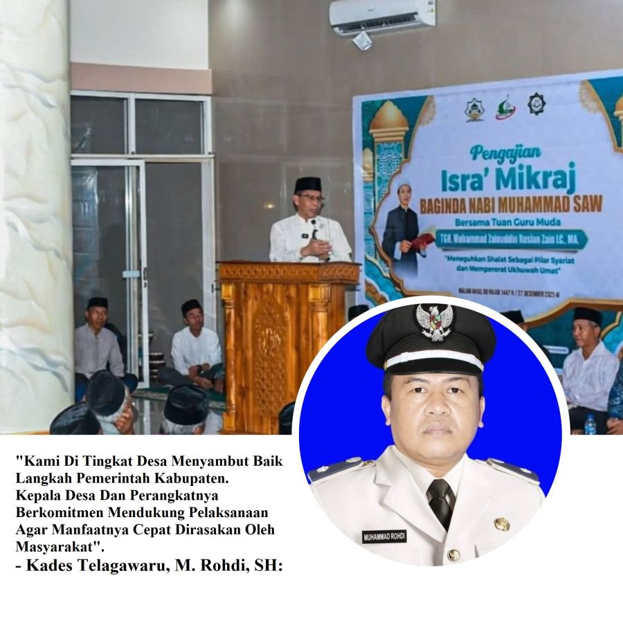 Wabup Lotim Sampaikan Rp 18 M untuk 4 Jalan Hotmix Pringgabaya, Kades Telagawaru Berikan Tanggapan