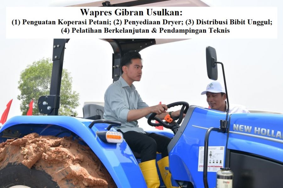Wapres Gibran pada 30.000 Gapoktan: “Kerja Keroyokan” Kunci Perkuat Kemandirian Pangan Nasional