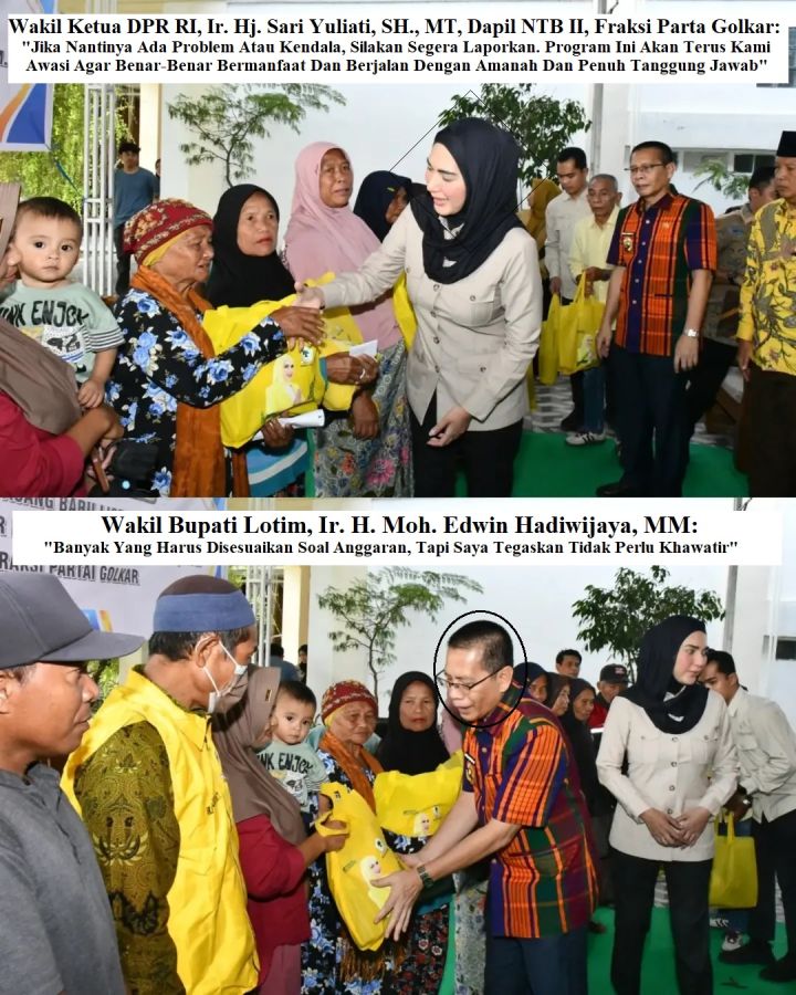 Wow! Wakil Ketua DPR RI Fraksi Golkar, Sari Yuliati Kawal 1000 Bantuan Pasang Baru Listrik di Lotim