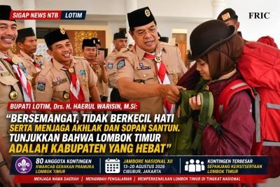 bupati-lotim-lepas-80-kontingen-jambore-nasional-xii
