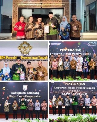 Jepara Terima LHP BPK WTP ke-16, Ketua DPRD: Kesejahteraan Masyarakat Tetap Harus Jadi Tujuan Utama