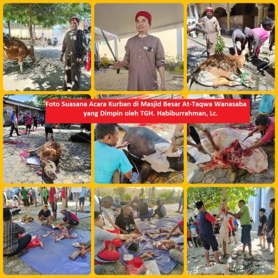 acara-kurban-2025-di-masjid-besar-attaqwa-wanasaba-oleh-tgh-habiburrahman
