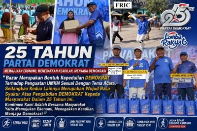 hut-demokrat-ke-25-di-lombok-timur