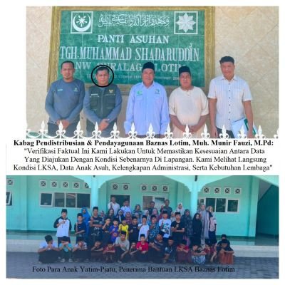 baznas-lotim-lakukan-verifikasi-bantuan-lksa-di-suralaga