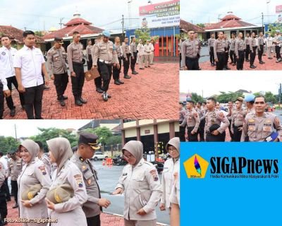 Propam Polres Jepara Gelar Gaktibplin untuk Tingkatkan Disiplin Personel