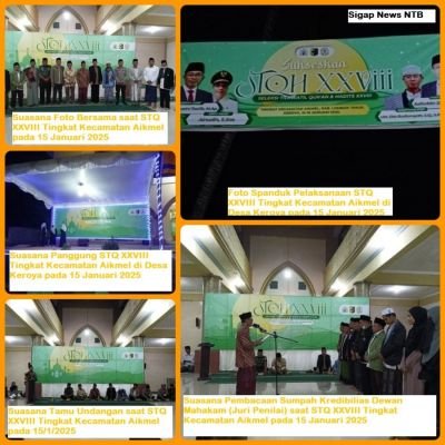 STQH XXVIII Lotim Resmi Dibuka! 269 Peserta Siap Berlaga
